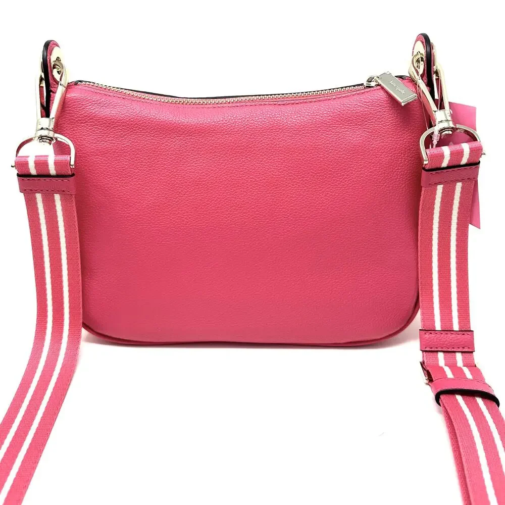 Kate Spade Rosie Small Crossbody Purse Tropical Pink Leather wkr00630